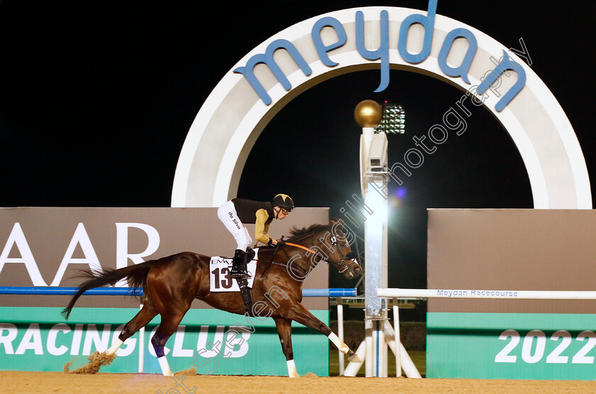 Tuz-0001 
 TUZ (Jose Da Silva) wins The Al Shindagha
Meydan, Dubai 3 Feb 2023 - Pic Steven Cargill / Racingfotos.com