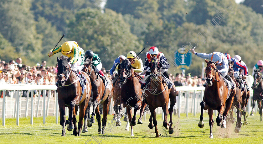 Mustajeer-0002 
 MUSTAJEER (left, Colin Keane) wins The Sky Bet Ebor
York 24 Aug 2019 - Pic Steven Cargill / Racingfotos.com