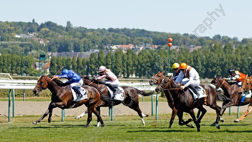 Botanik-0002 
 BOTANIK (Mickael Barzalona) wins the Prix de Reux
Deauville 7 Aug 2022 - Pic Steven Cargill / Racingfotos.com