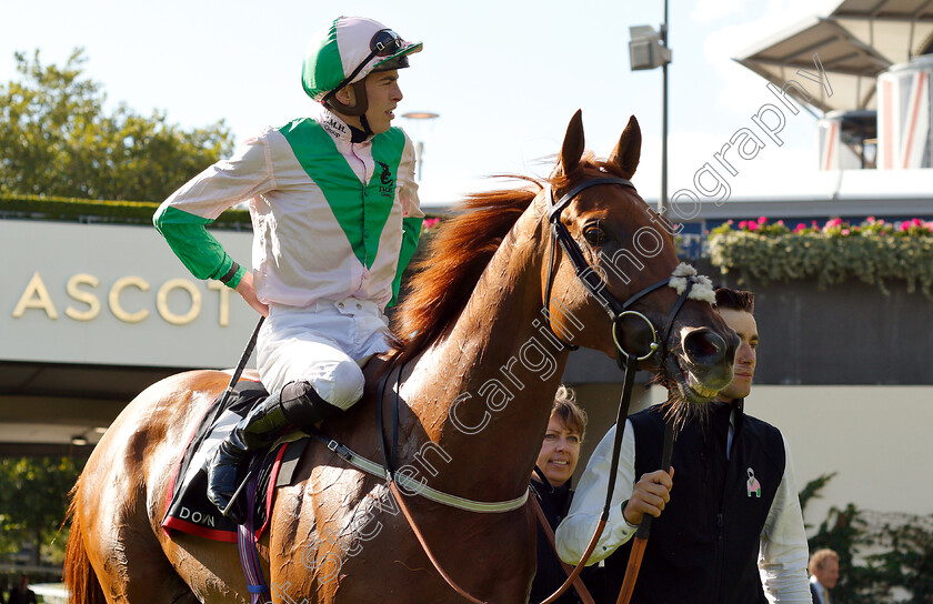 Isomer-0004 
 ISOMER (James Doyle) after The Chapel Down Classified Stakes
Ascot 7 Sep 2018 - Pic Steven Cargill / Racingfotos.com