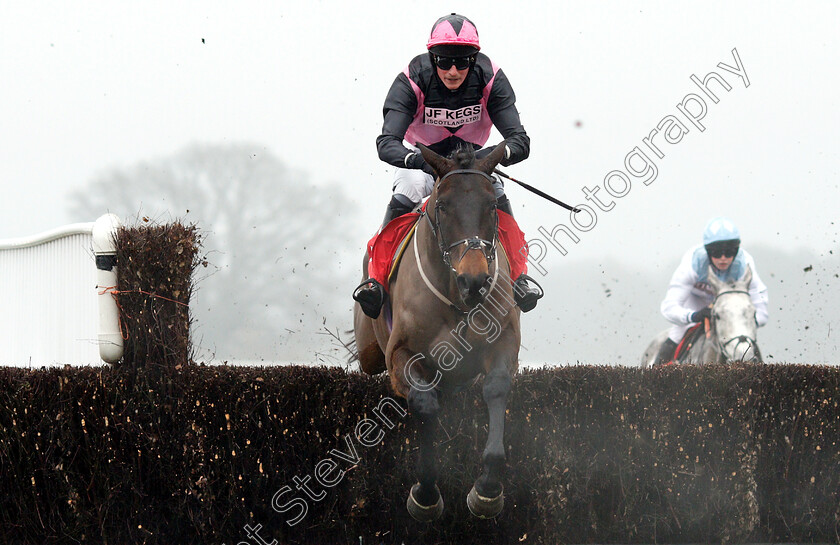 Blue-Flight-0001 
 BLUE FLIGHT (Zac Baker) wins The Matchbook Amateur Riders Handicap Chase
Ascot 19 Jan 2019 - Pic Steven Cargill / Racingfotos.com