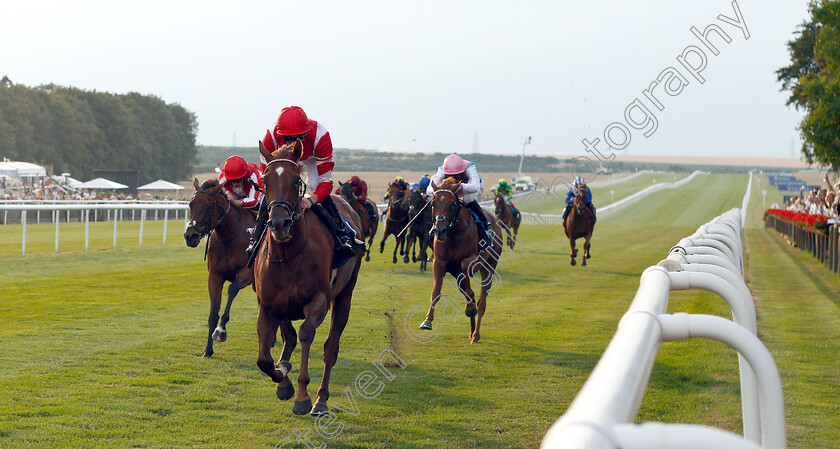 Ummalnar-0002 
 UMMALNAR (James Doyle) wins The Fly London Southend Airport To Dubrovnik Fillies Novice Stakes
Newmarket 20 Jul 2018 - Pic Steven Cargill / Racingfotos.com