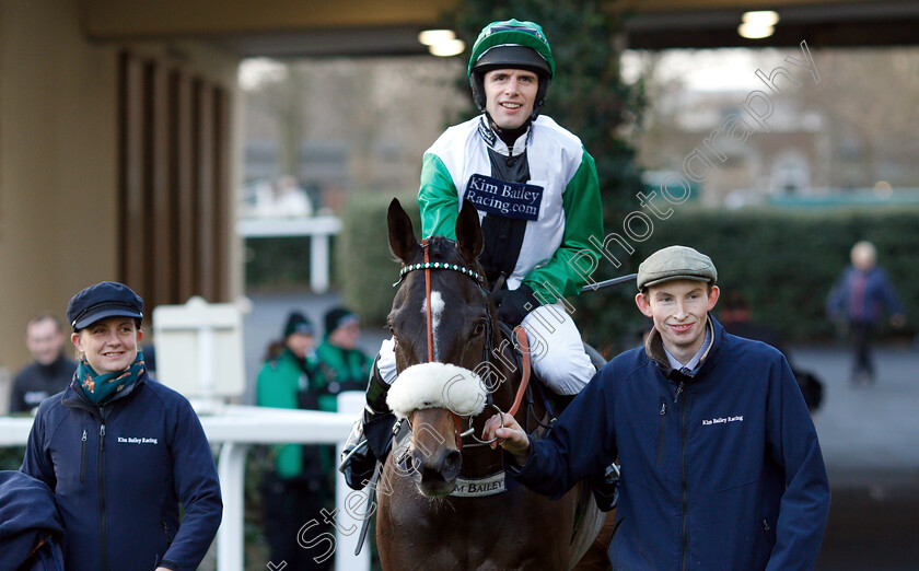 Vinndication-0010 
 VINNDICATION (David Bass) after The Noel Novices Chase
Ascot 21 Dec 2018 - Pic Steven Cargill / Racingfotos.com