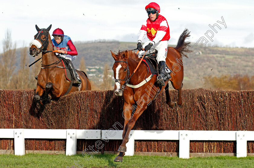 The-Big-Breakaway-0009 
 THE BIG BREAKAWAY (Robbie Power) wins The mallardjewellers.com Novices Chase
Cheltenham 15 Nov 2020 - Pic Steven Cargill / Racingfotos.com