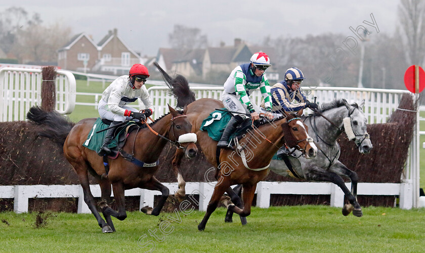 King-Turgeon-0003 
 KING TURGEON (right, Jack Tudor) beats OUR POWER (centre) and CHIANTI CLASSICO (left) in The Sonic The Hedgehog 3 Coming Soon Handicap Chase
Cheltenham 13 Dec 2024 - Pic Steven Cargill / Racingfotos.com