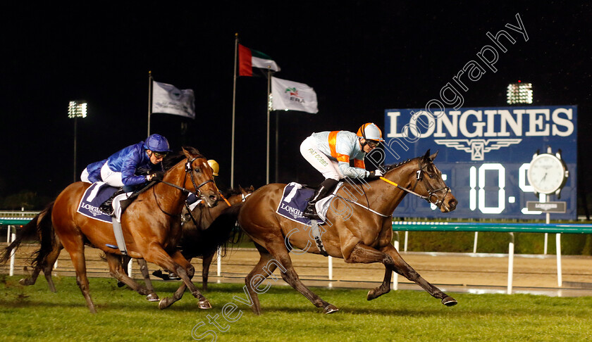 Coachello-0004 
 COACHELLO (Pat Dobbs) wins The Dubai Sprint
Meydan 27 Jan 2023 - Pic Steven Cargill / Racingfotos.com