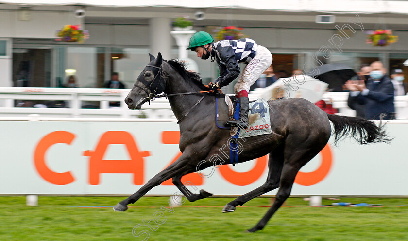 Blue-Cup-0004 
 BLUE CUP (Oisin Murphy) wins The Cazoo Handicap
Epsom 4 Jun 2021 - Pic Steven Cargill / Racingfotos.com