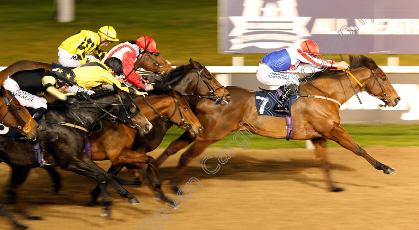 You re-Cool-0003 
 YOU'RE COOL (Lewis Edmunds) wins The Betway Heed Your Hunch Handicap
Wolverhampton 10 Dec 2018 - Pic Steven Cargill / Racingfotos.com