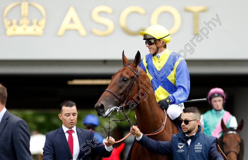 Goliath-0012 
 GOLIATH (Christophe Soumillon) winner of The King George VI and Queen Elizabeth Stakes
Ascot 27 Jul 2024 - Pic Steven Cargill / Racingfotos.com