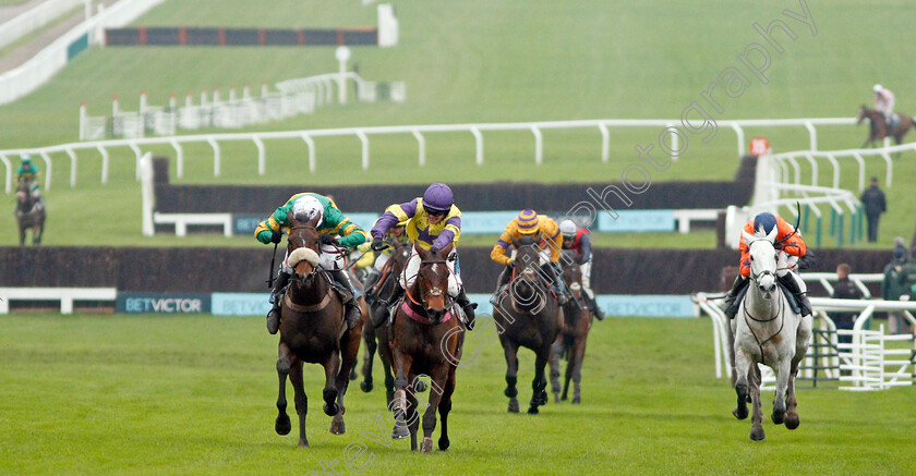 Happy-Diva-0001 
 HAPPY DIVA (centre, Richard Patrick) beats BRELAN D'AS (left, Barry Geraghty) in The BetVictor Gold Cup
Cheltenham 16 Nov 2019 - Pic Steven Cargill / Racingfotos.com