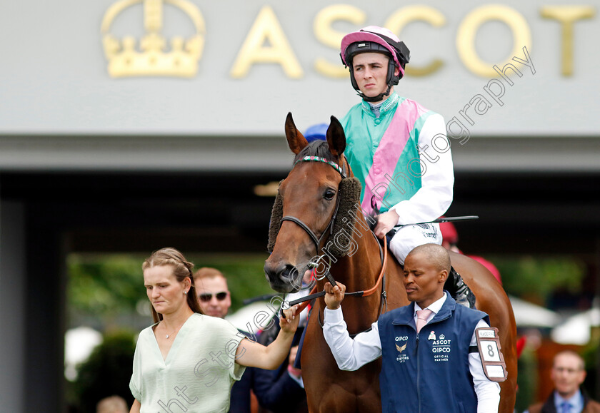 Bluestocking-0003 
 BLUESTOCKING (Rossa Ryan)
Ascot 27 Jul 2024 - Pic Steven Cargill / Racingfotos.com