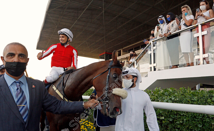 Simsir-0014 
 SIMSIR (Lee Newman) after winning The Bahrain International Trophy
Rashid Equestrian & Horseracing Club, Bahrain, 20 Nov 2020 - Pic Steven Cargill / Racingfotos.com