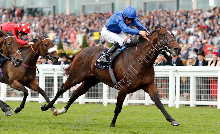 Blue-Point-0004 
 BLUE POINT (William Buick) wins The King's Stand Stakes
Royal Ascot 19 Jun 2018 - Pic Steven Cargill / Racingfotos.com