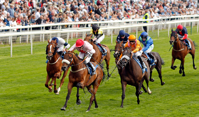 Arcadian-Sunrise-0001 
 ARCADIAN SUNRISE (Jamie Spencer) beats RAJINSKY (right) in The Sky Bet Handicap 
York 18 Aug 2021 - Pic Steven Cargill / Racingfotos.com