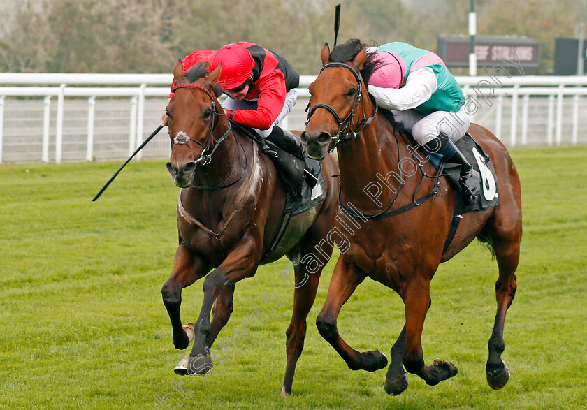 Monarchs-Glen-0002 
 MONARCHS GLEN (right, Robert Tart) beats WHAT ABOUT CARLO (left) in The EBF Stallions Foundation Stakes Goodwood 27 Sep 2017 - Pic Steven Cargill / Racingfotos.com