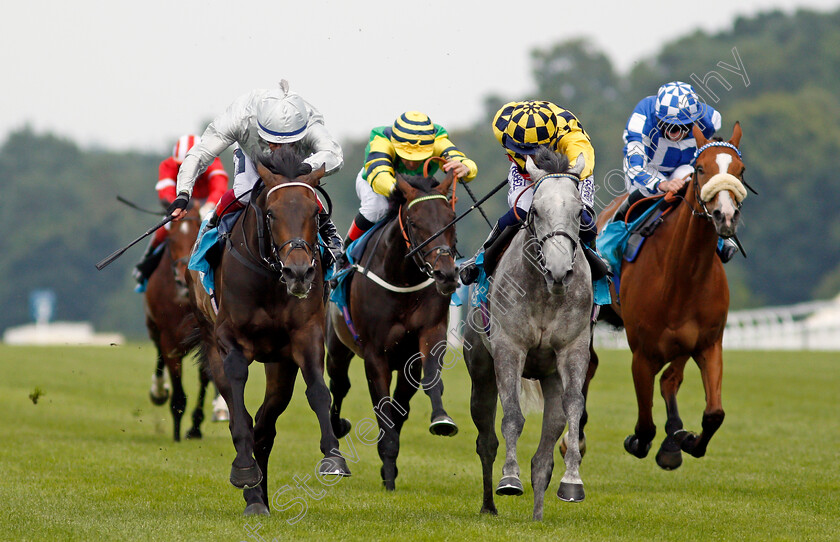 Alfred-Boucher-0003 
 ALFRED BOUCHER (2nd right, David Probert) beats GRAND BAZAAR (left) in The John Guest Racing Handicap
Ascot 23 Jul 2021 - Pic Steven Cargill / Racingfotos.com