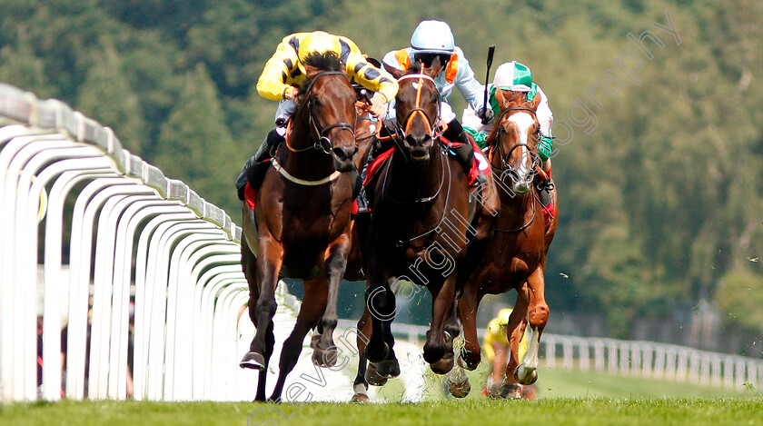 Just-Hubert-0002 
 JUST HUBERT (left, Tom Marquand) beats BUCKMAN TAVERN (right, Nicola Currie) in The Young Stayers Handicap 
Sandown 25 Jul 2019 - Pic Steven Cargill / Racingfotos.com