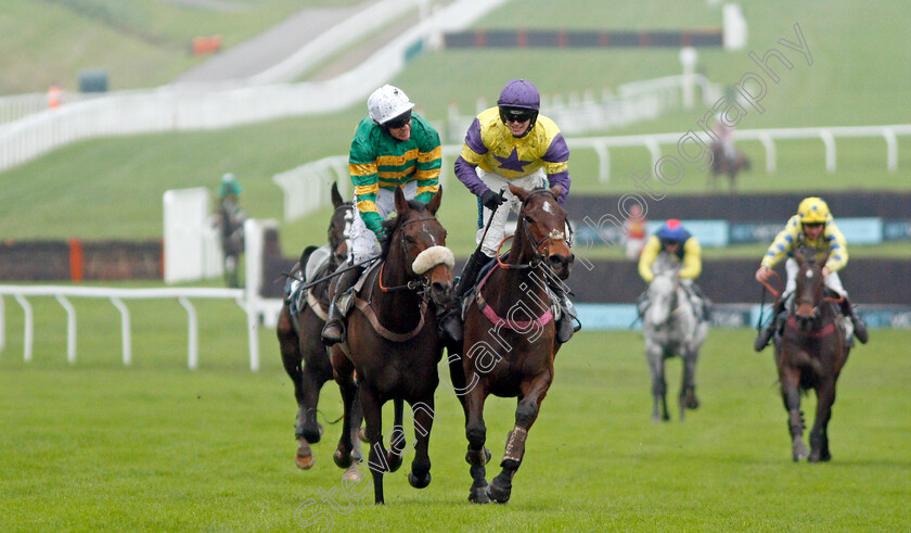 Happy-Diva-0004 
 HAPPY DIVA (right, Richard Patrick) beats BRELAN D'AS (left, Barry Geraghty) in The BetVictor Gold Cup
Cheltenham 16 Nov 2019 - Pic Steven Cargill / Racingfotos.com