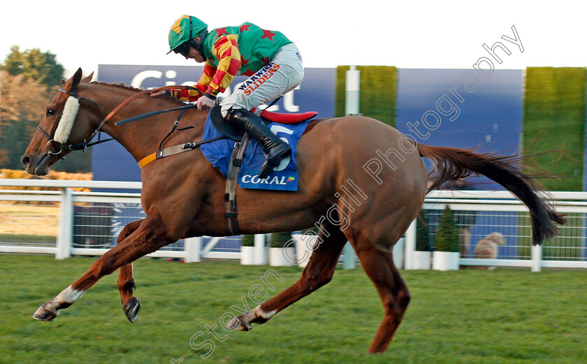 Lil-Rockerfeller-0008 
 LIL ROCKERFELLER (Trevor Whelan) wins The Coral Hurdle Ascot 25 Nov 2017 - pic Steven Cargill / Racingfotos.com