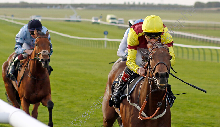 Coco-Jamboo-0001 
 COCO JAMBOO (David Egan) wins The Virgin Bet Daily Extra Places Fillies Handicap
Newmarket 7 Oct 2023 - Pic Steven Cargill / Racingfotos.com