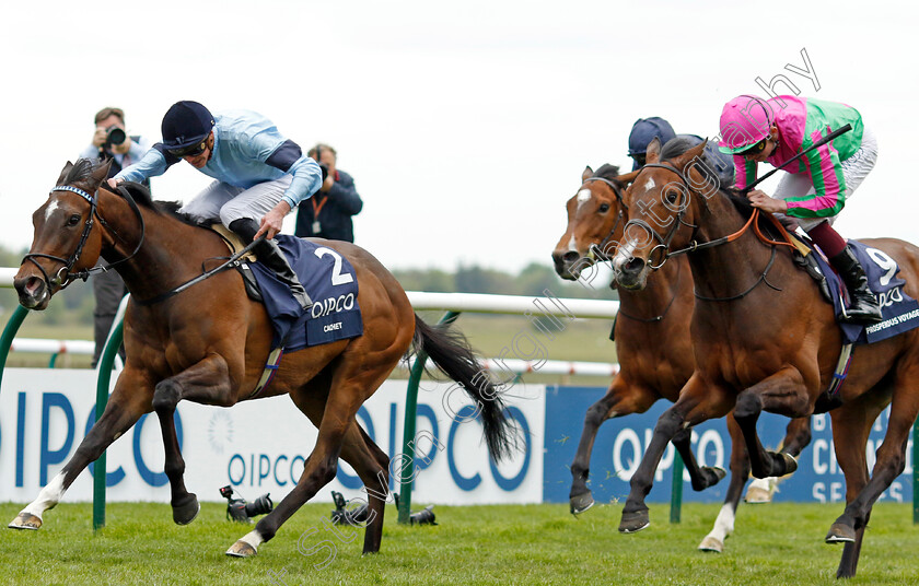 Cachet-0012 
 CACHET (James Doyle) beats PROSPEROUS VOYAGE (right) in The Qipco 1000 Guineas
Newmarket 1 May 2022 - Pic Steven Cargill / Racingfotos.com