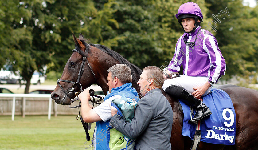 Ten-Sovereigns-0013 
 TEN SOVEREIGNS (Ryan Moore) after The Darley July Cup
Newmarket 13 Jul 2019 - Pic Steven Cargill / Racingfotos.com