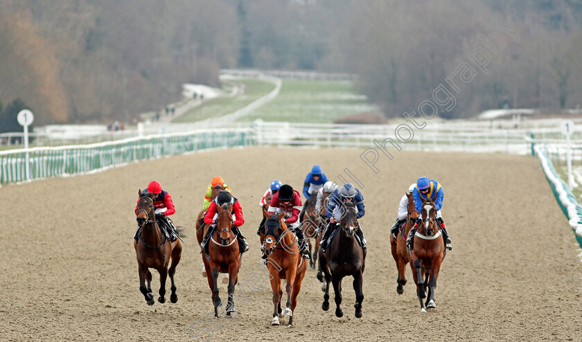 Convertible-0003 
 CONVERTIBLE (centre, Ryan Moore) beats STOPNSEARCH (2nd right) AVORISK ET PERLIS (2nd left) and AMSBY (left) in The Betway Casino Handicap
Lingfield 13 Feb 2021 - Pic Steven Cargill / Racingfotos.com