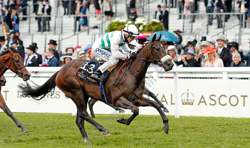 Sandrine-0006 
 SANDRINE (David Probert) wins The Albany Stakes
Royal Ascot 18 Jun 2021 - Pic Steven Cargill / Racingfotos.com