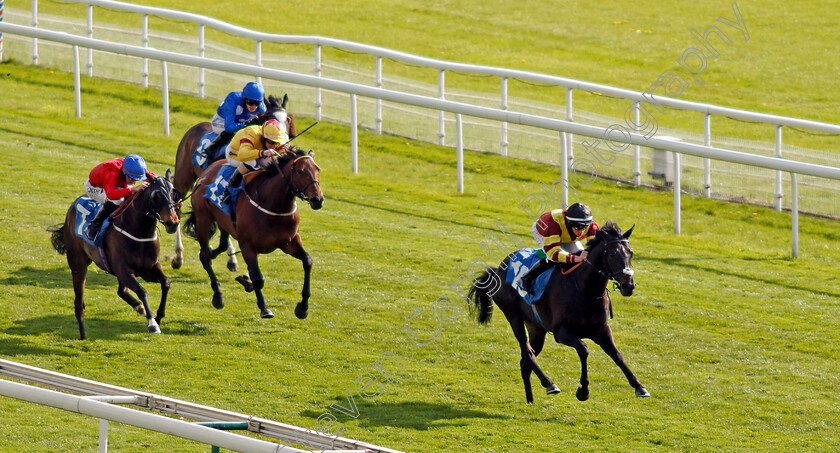 Flyin -Solo-0003 
 FLYIN' SOLO (Rossa Ryan) wins The Conundrum HR Consulting Handicap
York 12 May 2021 - Pic Steven Cargill / Racingfotos.com