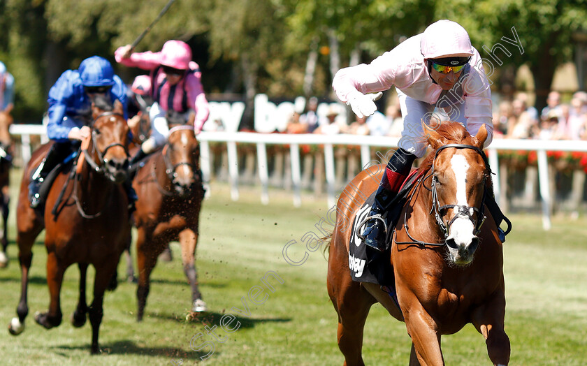 Royal-Intervention-0003 
 ROYAL INTERVENTION (Gerald Mosse) wins The Betway Empress Fillies Stakes
Newmarket 30 Jun 2018 - Pic Steven Cargill / Racingfotos.com