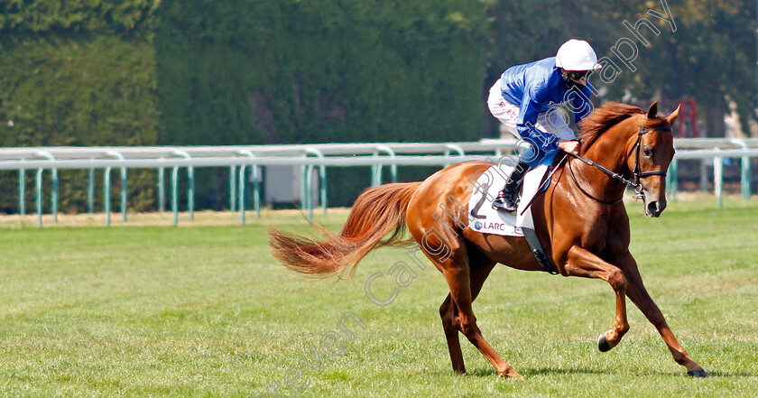 Space-Blues-0001 
 SPACE BLUES (William Buick) before winning The Prix Maurice De Gheest
Deauville 9 Aug 2020 - Pic Steven Cargill / Racingfotos.com