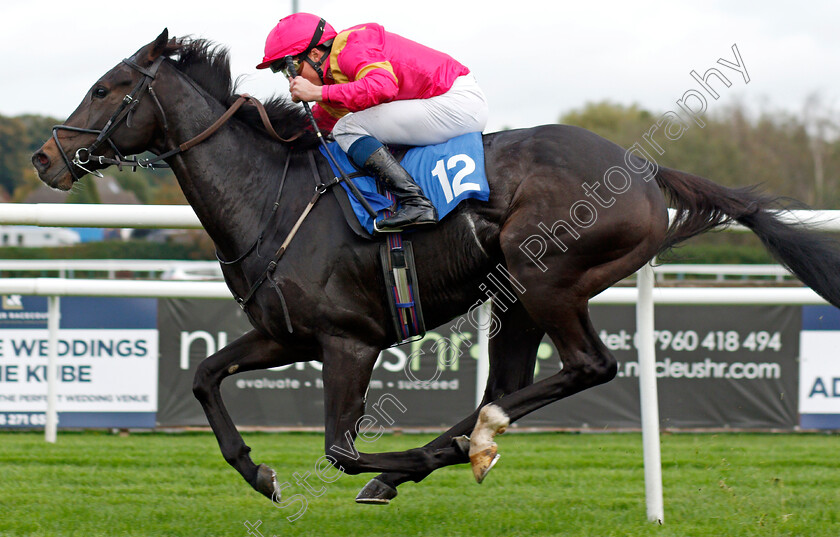 Kentucky-Kitten-0007 
 KENTUCKY KITTEN (William Buick) wins The Visit racingtv.com Handicap 
Leicester 12 Oct 2021 - Pic Steven Cargill / Racingfotos.com