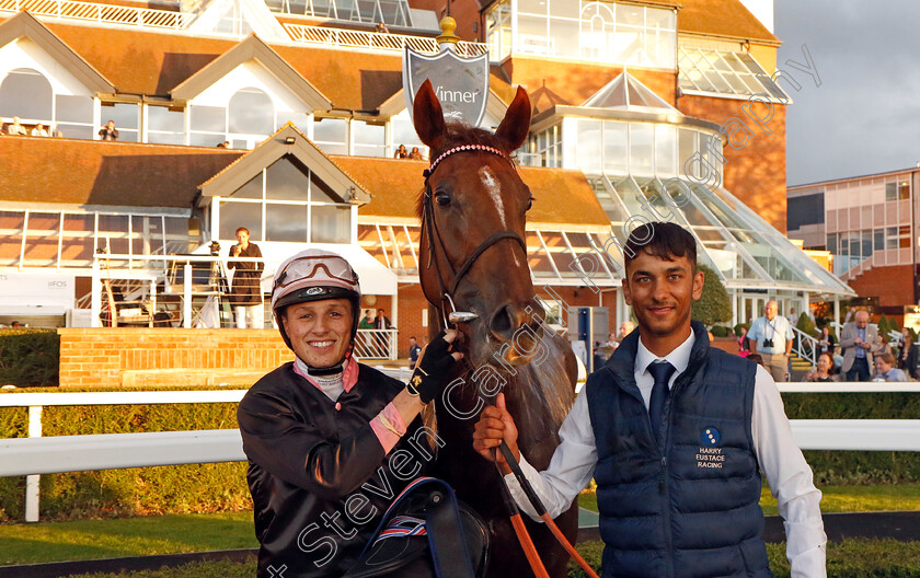 Plus-Point-0014 
 PLUS POINT (George Wood) winner of The Venture Security Handicap
Newbury 27 Jul 2023 - Pic Steven Cargill / Racingfotos.com