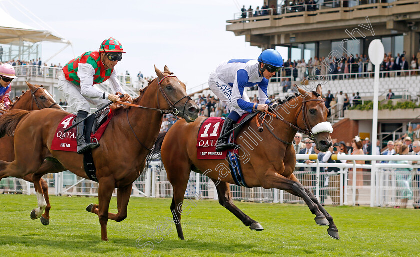 Lady-Princess-0002 
 LADY PRINCESS (Jim Crowley) beats HATTAL (left) in The Qatar International Stakes
Goodwood 27 Jul 2022 - Pic Steven Cargill / Racingfotos.com