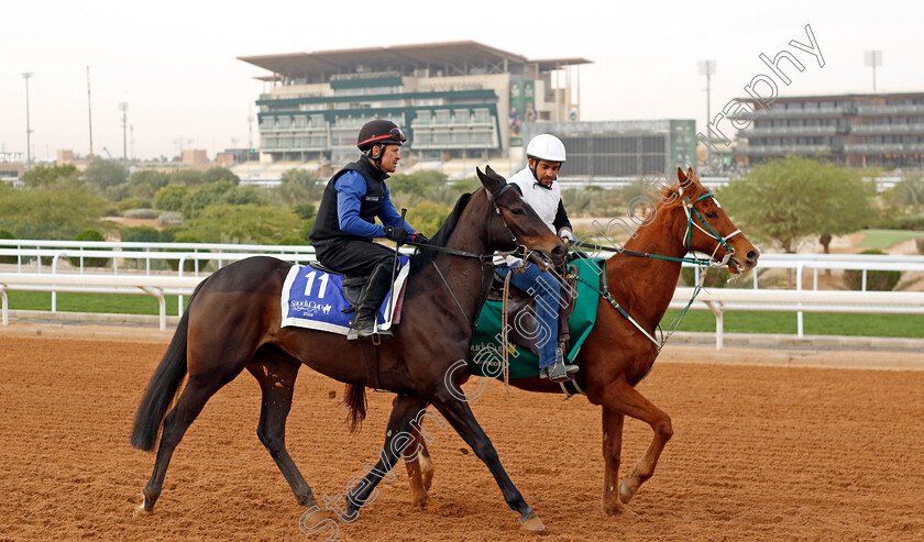 Matilda-Picotte-0001 
 MATILDA PICOTTE training for The 1351 Turf Sprint
King Abdulaziz Racetrack, Saudi Arabia 22 Feb 2024 - Pic Steven Cargill / Racingfotos.com