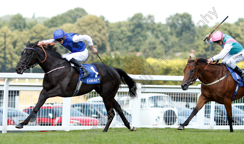 Awesometank-0002 
 AWESOMETANK (James Doyle) wins The Coral Distaff
Sandown 7 Jul 2018 - Pic Steven Cargill / Racingfotos.com