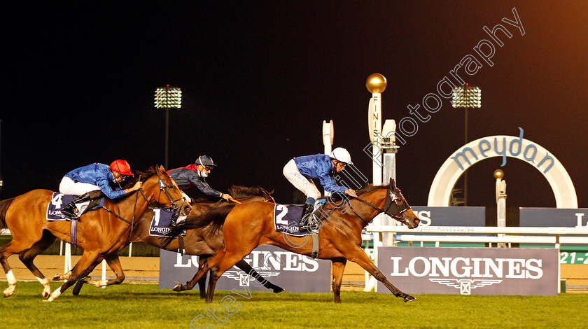 Creative-Flair-0006 
 CREATIVE FLAIR (William Buick) wins The Balanchine Stakes
Meydan, 4 Feb 2022 - Pic Steven Cargill / Racingfotos.com