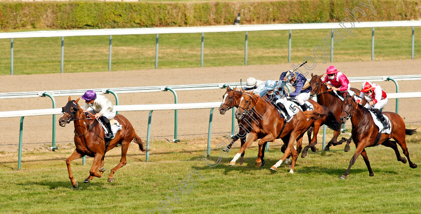 Folleville-0002 
 FOLLEVILLE (T Bachelot) wins The Prix d'Equemauville
Deauville 8 Aug 2020 - Pic Steven Cargill / Racingfotos.com