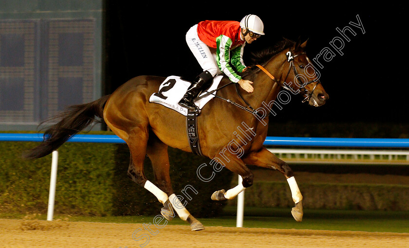 North-America-0005 
 NORTH AMERICA (Richard Mullen) wins The Al Maktoum Challenge (Round 1)
Meydan 10 Jan 2019 - Pic Steven Cargill / Racingfotos.com