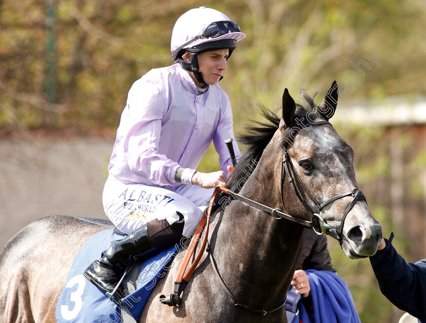 Garrus-0002 
 GARRUS (Ryan Moore) winner of The Watch Racing TV Now Conditions Stakes
Nottingham 10 Apr 2019 - Pic Steven Cargill / Racingfotos.com