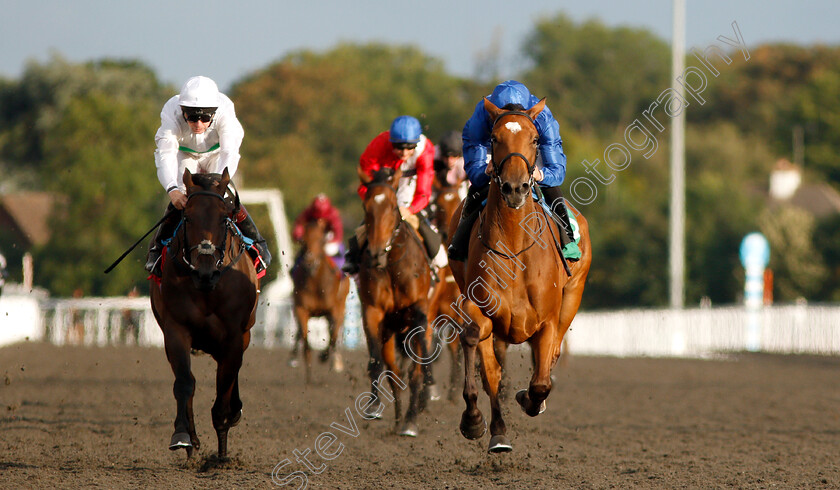 Expressionism-0005 
 EXPRESSIONISM (William Buick) wins The Get Switched On With Matchbook Fillies Novice Stakes
Kempton 7 Aug 2019 - Pic Steven Cargill / Racingfotos.com