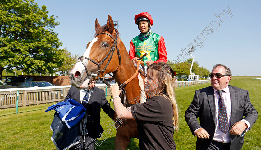 Billesdon-Brook-0014 
 BILLESDON BROOK (Sean Levey) after The Qipco 1000 Guineas Stakes Newmarket 6 May 2018 - Pic Steven Cargill / Racingfotos.com