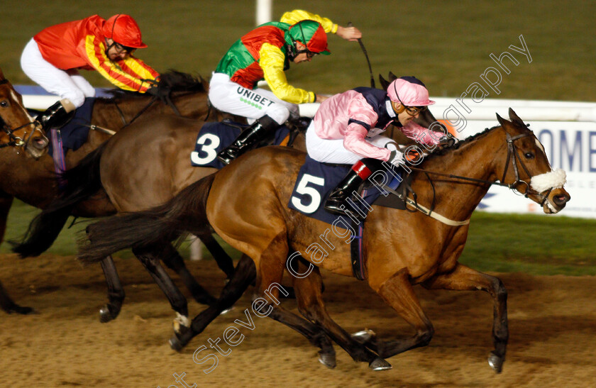 Last-Enchantment-0005 
 LAST ENCHANTMENT (Ben Curtis) wins The Betyourway At Betway Handicap
Wolverhampton 20 Jan 2020 - Pic Steven Cargill / Racingfotos.com