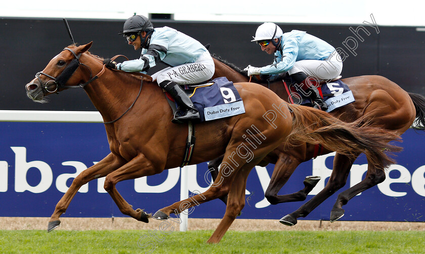 Cleonte-0003 
 CLEONTE (Per-Anders Graberg) wins The Dubai Duty Free Shergar Cup Stayers
Ascot 11 Aug 2018 - Pic Steven Cargill / Racingfotos.com