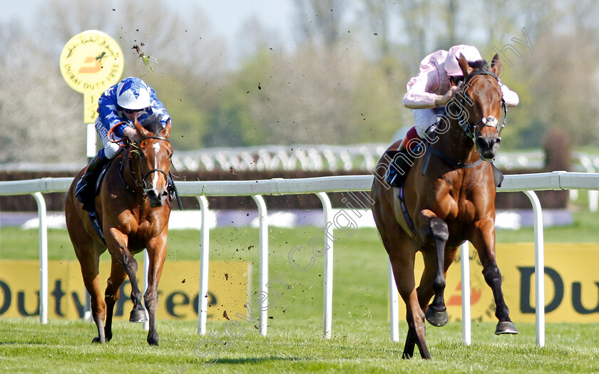 Lah-Ti-Dar-0003 
 LAH TI DAR (Frankie Dettori) wins The BJP Celebrating 20 Years Maiden Fillies Stakes Newbury 20 Apr 2018 - Pic Steven Cargill / Racingfotos.com