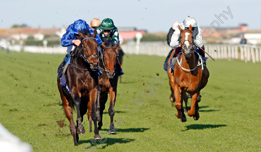 Bridestones-0005 
 BRIDESTONES (William Buick) wins The British Stallion Studs EBF Fillies Novice Stakes Div1
Yarmouth 18 Oct 2022 - Pic Steven Cargill / Racingfotos.com