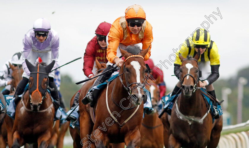 Streets-Of-Gold-0004 
 STREETS OF GOLD (Charles Bishop) wins The Sky Bet Nursery
York 17 Aug 2022 - Pic Steven Cargill / Racingfotos.com