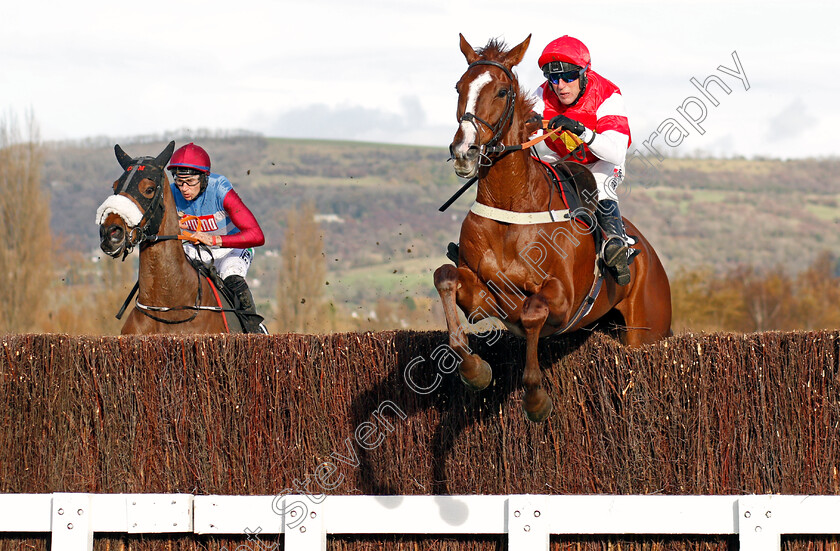 The-Big-Breakaway-0007 
 THE BIG BREAKAWAY (Robbie Power) wins The mallardjewellers.com Novices Chase
Cheltenham 15 Nov 2020 - Pic Steven Cargill / Racingfotos.com