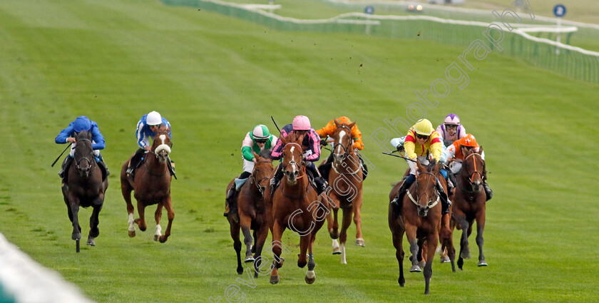 Divina-Grace-0005 
 DIVINA GRACE (right, Callum Shepherd) wins The Graham Budd Art & Memorabilia Auction Handicap
Newmarket 28 Sep 2023 - Pic Steven Cargill / Racingfotos.com