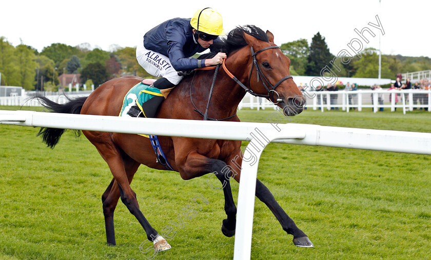 Crystal-Ocean-0004 
 CRYSTAL OCEAN (Ryan Moore) wins The bet365 Gordon Richards Stakes
Sandown 26 Apr 2019 - Pic Steven Cargill / Racingfotos.com